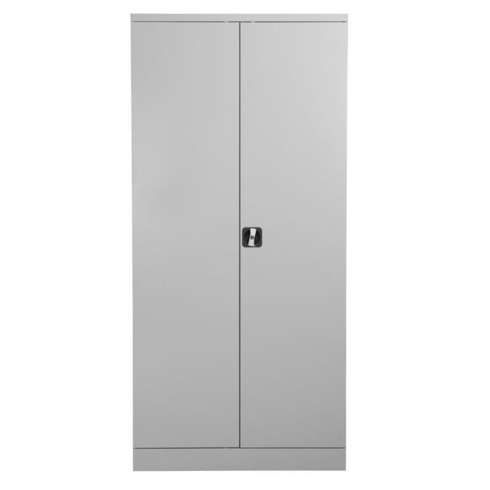 HEMMDAL Armoire à portes battantes, H x l x P 1 950 x 925 x 420 mm, gris clair