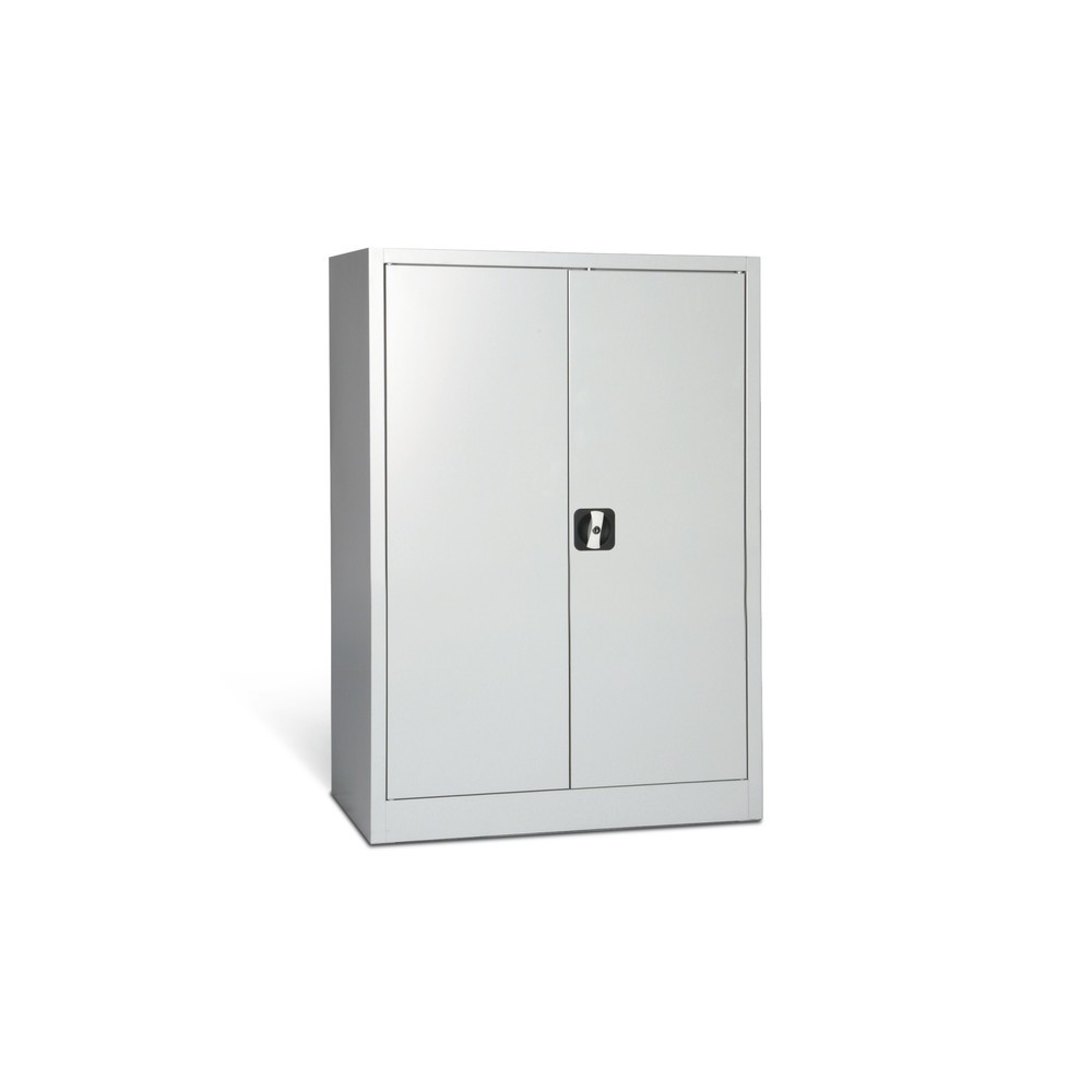 HEMMDAL Armoire d’appoint d’atelier avec 2 tablettes, H x l x P 1 200 x 925 x 420 mm, gris clair