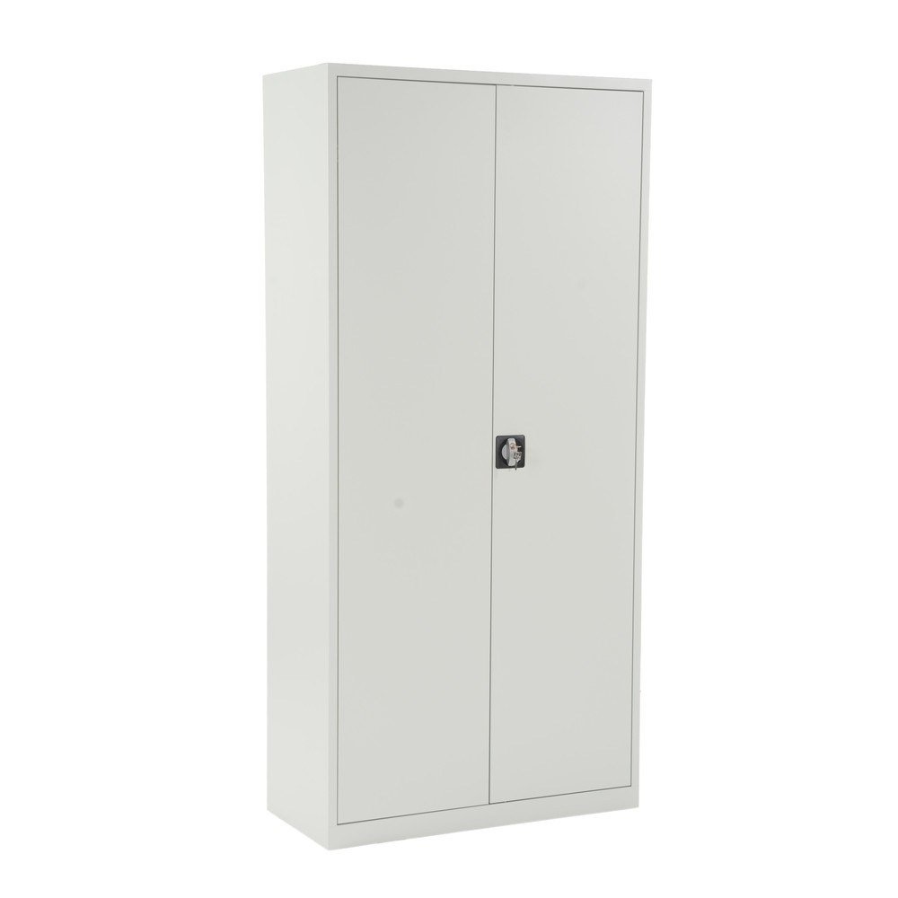 CEHA Universalschrank HUS-1, Drehriegel-Zylinderschloss, 4,5 OH, HxBxT 1.800 x 800 x 380 mm, verzinkte Fachböden, lichtgrau