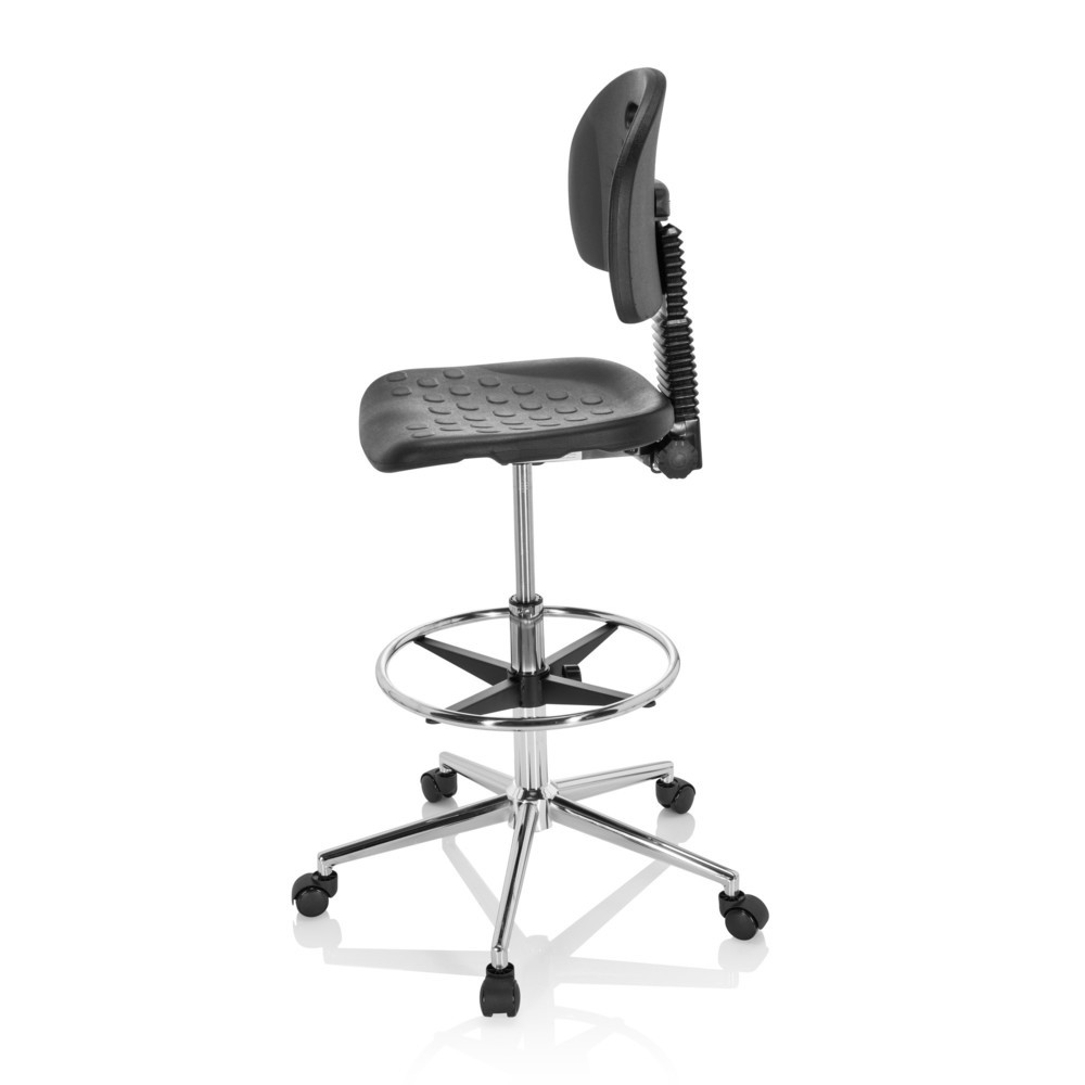 Produktabbildung Nr. 8: Siège de travail / tabouret de travail hjh OFFICE TOP WORK 23 I mousse rigide, noir