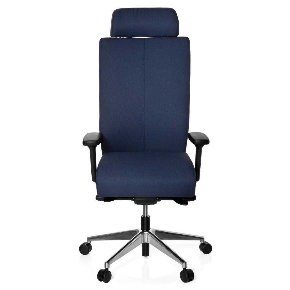 hjh OFFICE Bürostuhl / Drehstuhl PRO-TEC XXL Stoff, blau