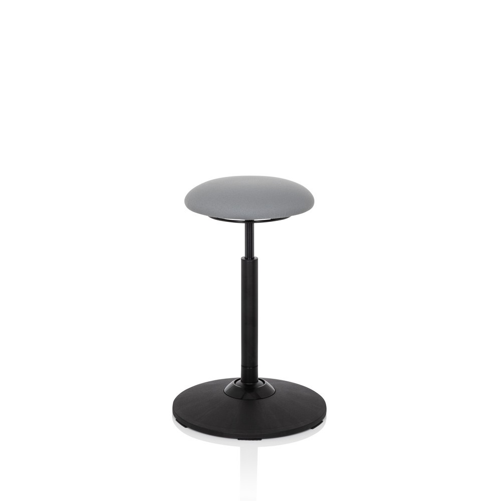 hjh OFFICE Stehhocker / Stehhilfe BALANCE SIT Stoff, grau