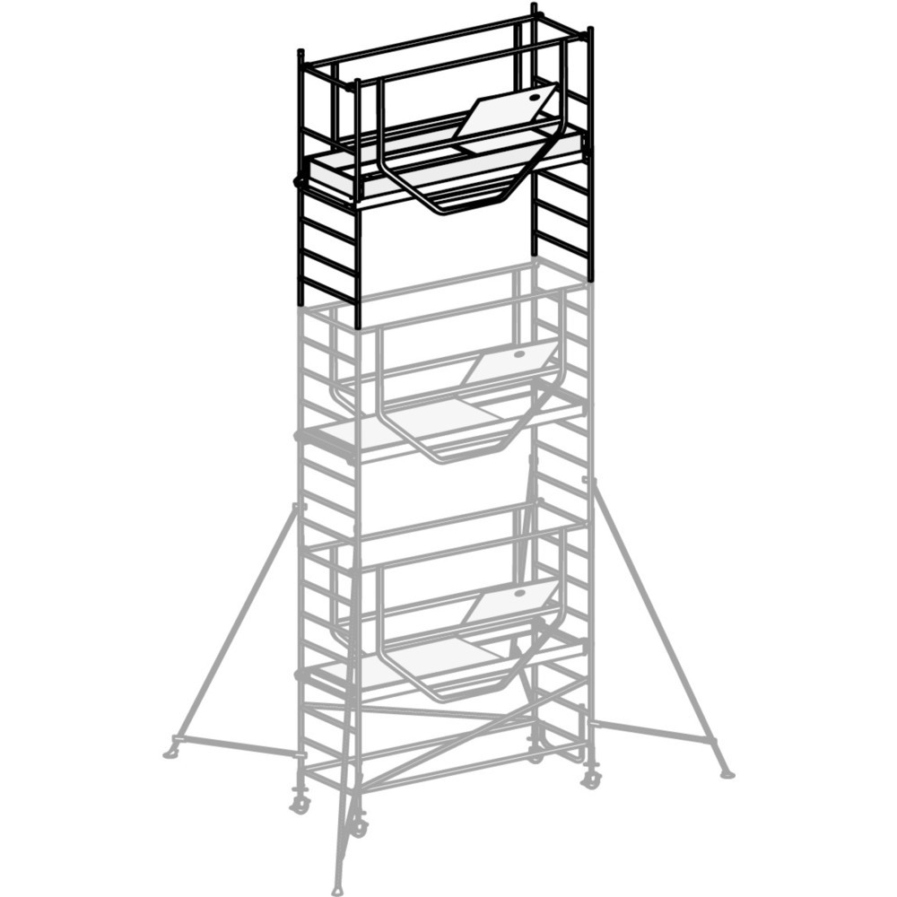 HYMER Échafaudage roulant ADVANCED SAFE-T module d’extension 3