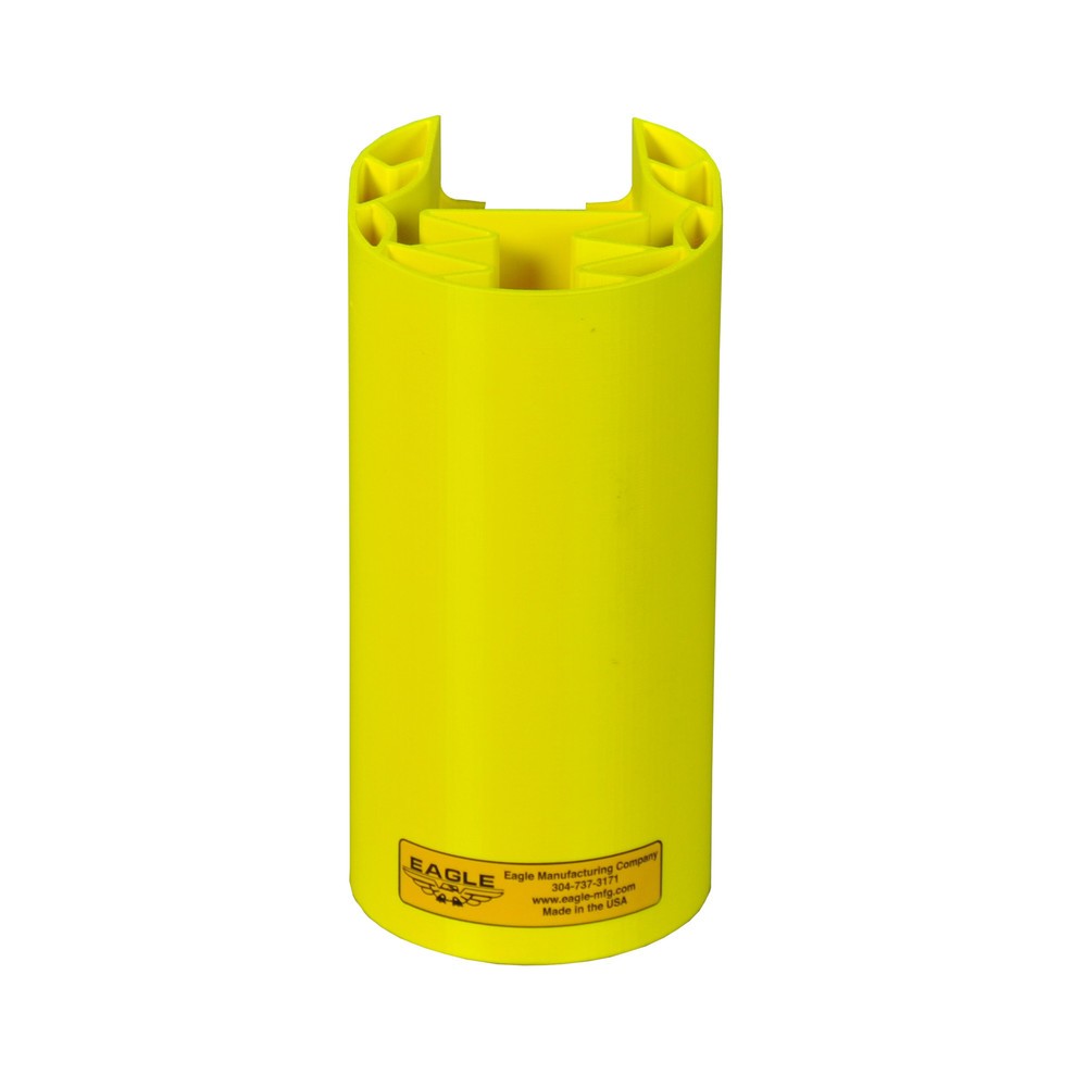 Justrite® Protection de montant de rayonnage Eagle, HDPE, pour lxP 75 x 75 mm