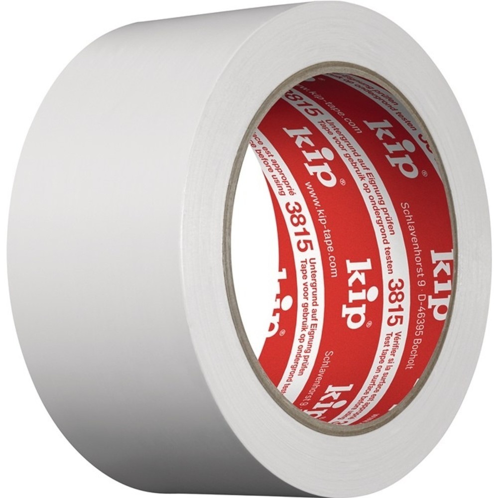 KIP Bande de protection en PVC 3815, longueur 33 m largeur 50 mm, blanc, rouleau