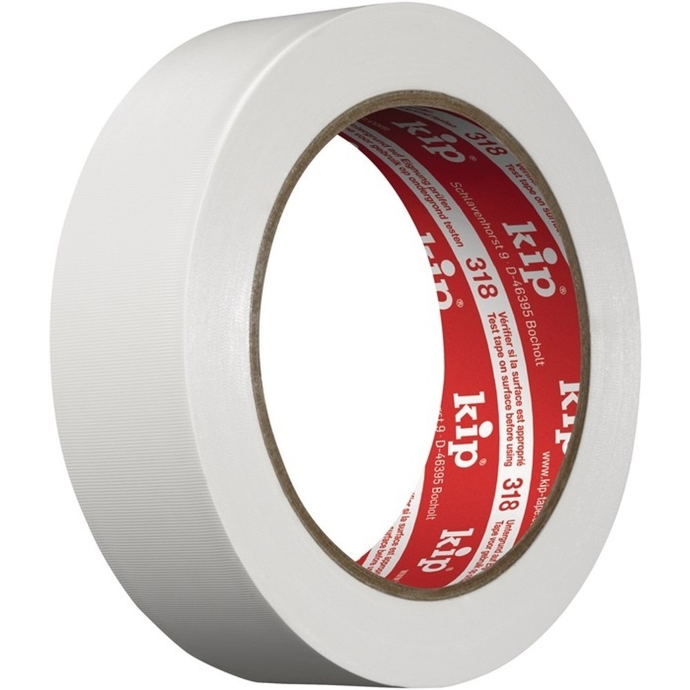 KIP PVC Schutzband 318, Länge 33 m Breite 30 mm, weiß, Rolle