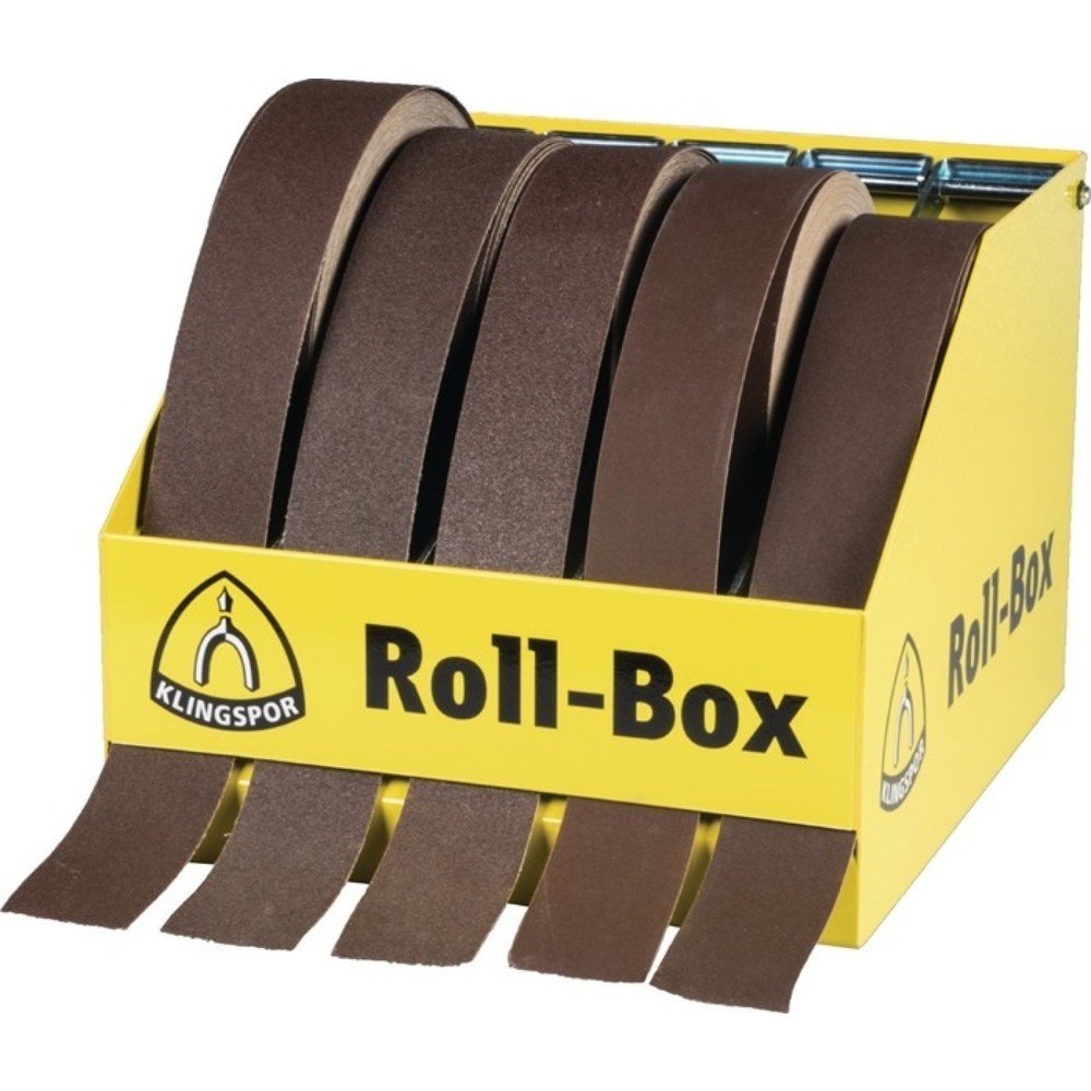 KLINGSPOR Sparrollenhalter ROLL-BOX, f.5 Rollen a 50 mm Breite