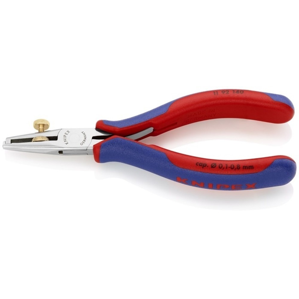 KNIPEX Elektronikabisolierzange Gesamt-L.140mm Arbeitsber.0,1-0,8mm