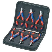 KNIPEX Elektronikzangensatz, 7-tlg.