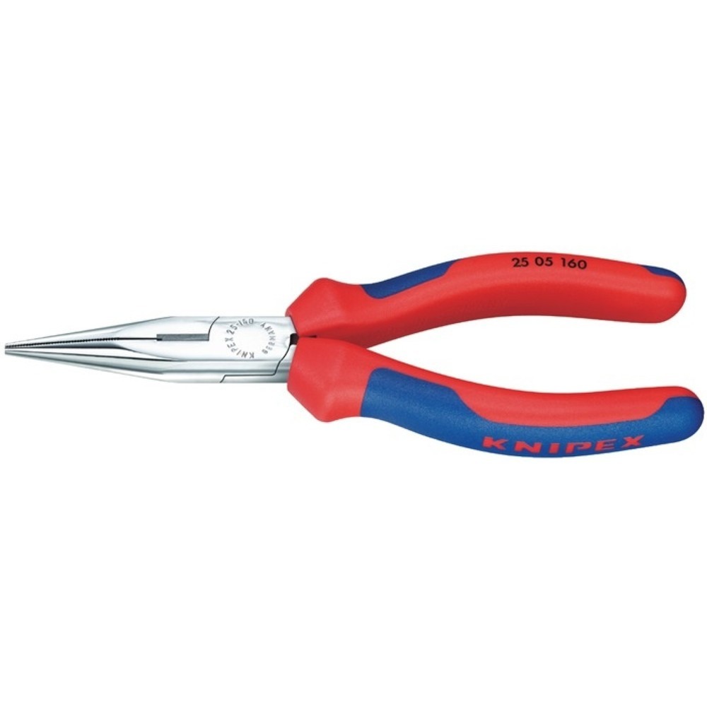 KNIPEX Flachrundzange L.140mm flach/rund ger.Mehrkomp.-Hüllen