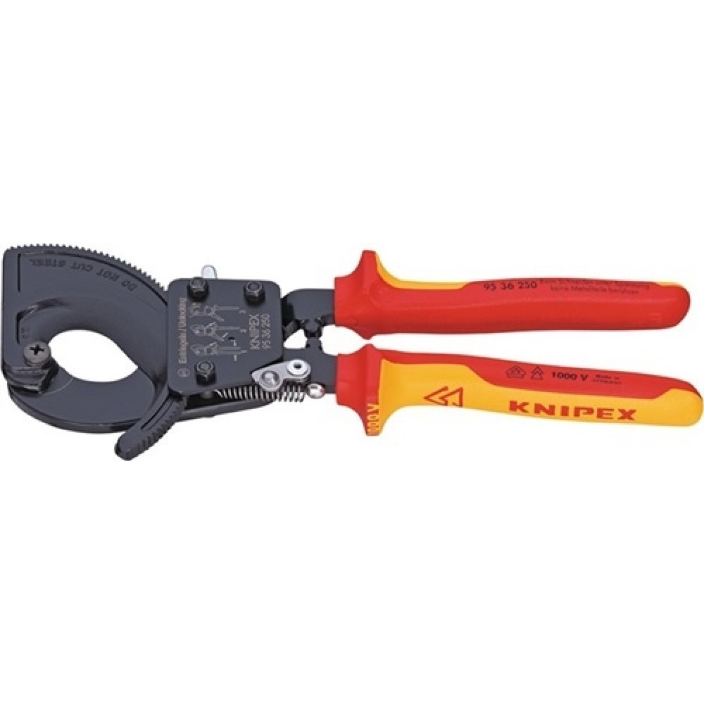 Kabelschneider Gesamt-L.250mm max.32 (240 mm²)mm 2-K.-Hüllen VDE KNIPEX