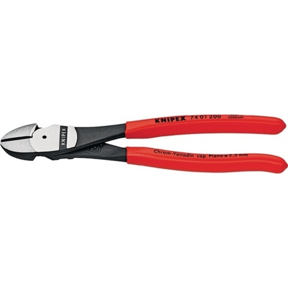 Kraftseitenschneider DIN ISO 5749 L.140mm pol.Form 0 Ku.-Überzug KNIPEX