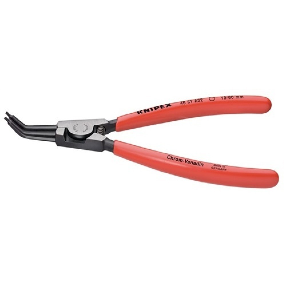 Pince pour circlips A 12 pour D. d’arbre 10-25 mm KNIPEX