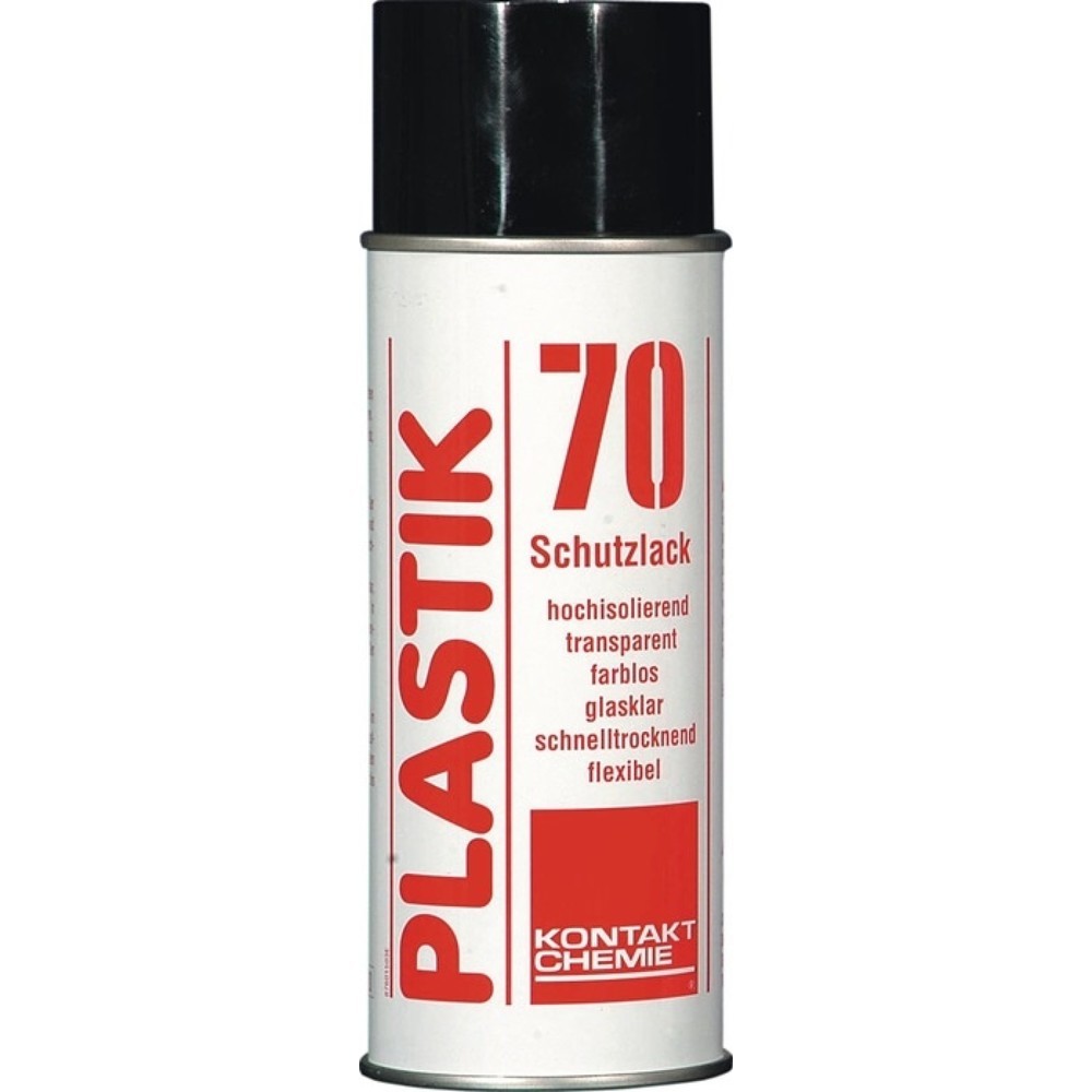 KONTAKT CHEMIE Leiterplattenschutzlack PLASTIK 70, farblos, Spraydose, 200 ml