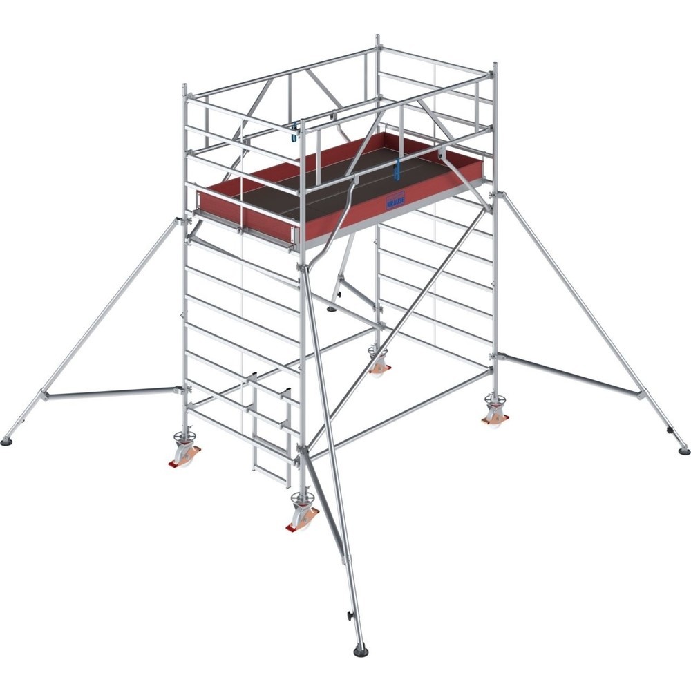 KRAUSE® Échafaudage roulant STABILO S5000 longueur de travée 2,50, hauteur de travail 4,30