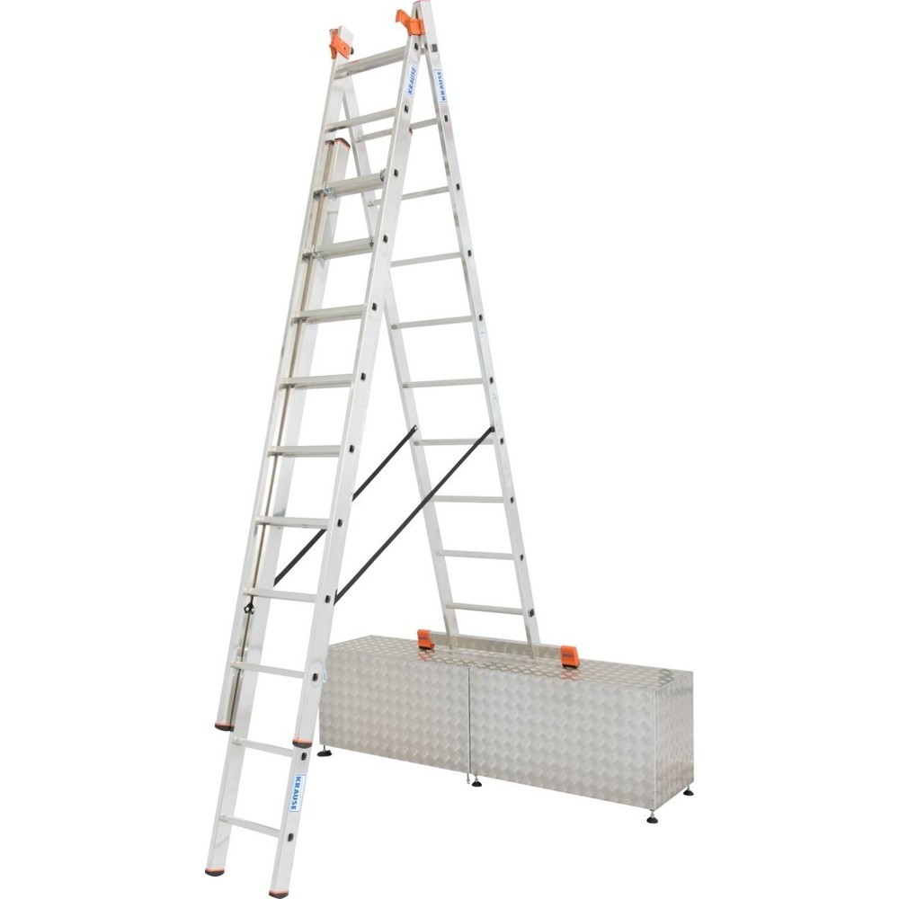 KRAUSE® MONTO Vielzweckleiter Tribilo Treppe 3x10 Sprossen