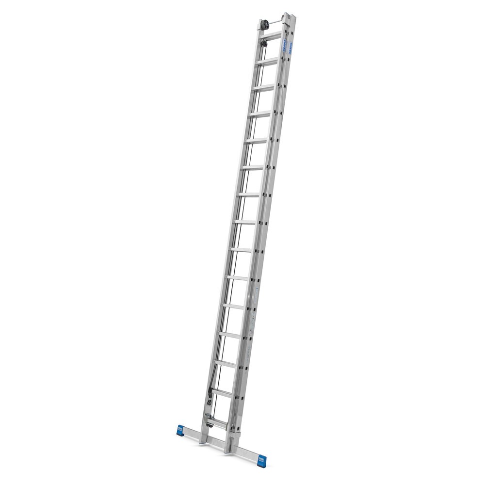 KRAUSE® STABILO Seilzug-Anlegeleiter, 2-teilig, Standhöhe 6,45 m