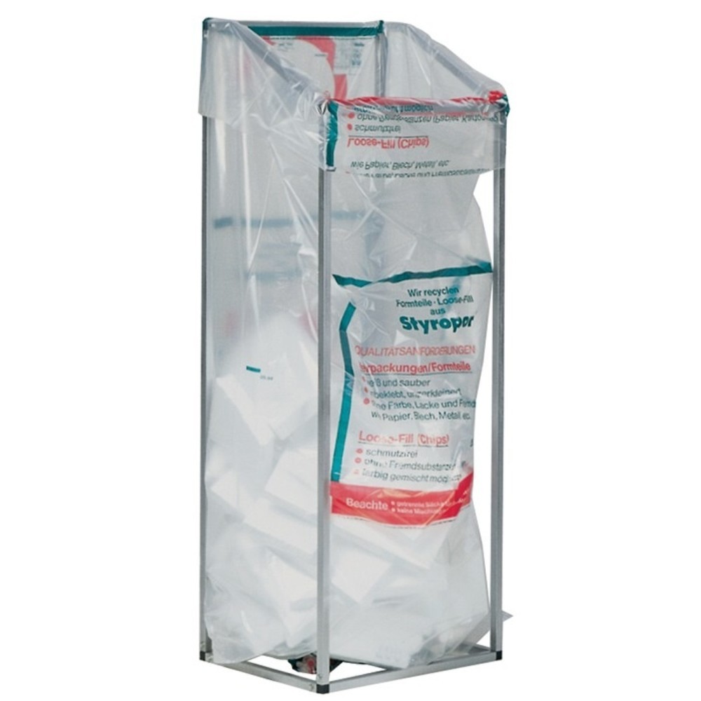 Kunststoffsack, B1300xL2600mm, 1000 l LD-PE transparent 80 µm, 20St./Karton