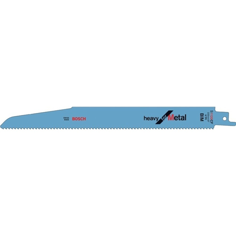 Produktabbildung Nr. 1: Lame de scie sabre S 1122 AF longueur 225 mm graduation de dent TPI 24 1 mm ondu