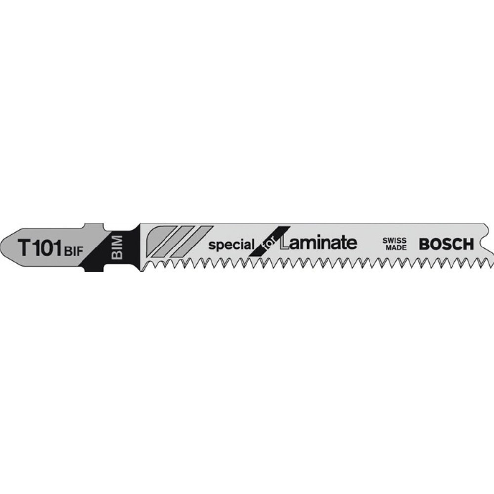 Lame de scie sauteuse T 101 BIF Special for Laminate L.83 mm pas de dent 1,7 mm