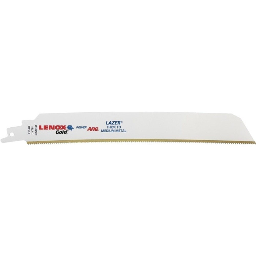 LENOX Säbelsägeblatt Gold Lazer® L.229mm B.25mm TPI 14 5 St./Karte