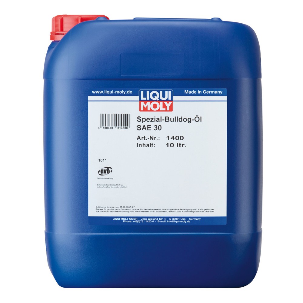 LIQUI MOLY Spezial Bulldog-Öl SAE 30 10 l