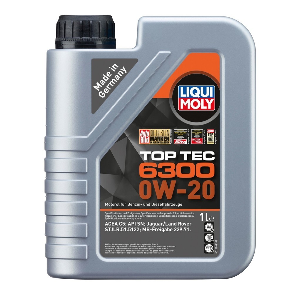 LIQUI MOLY Top Tec 6300 0W-20 1 l