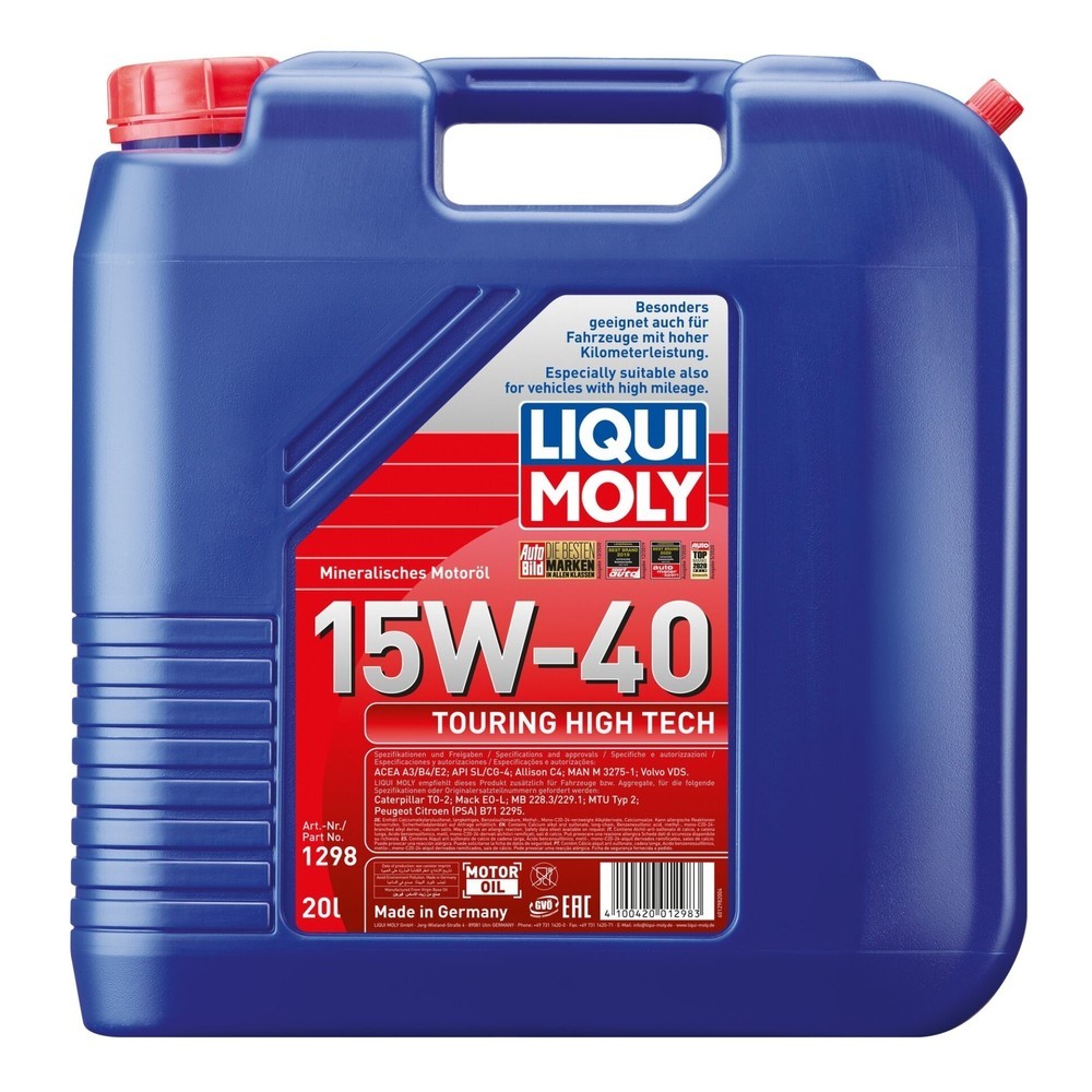 LIQUI MOLY Touring High Tech 15W-40 20 l