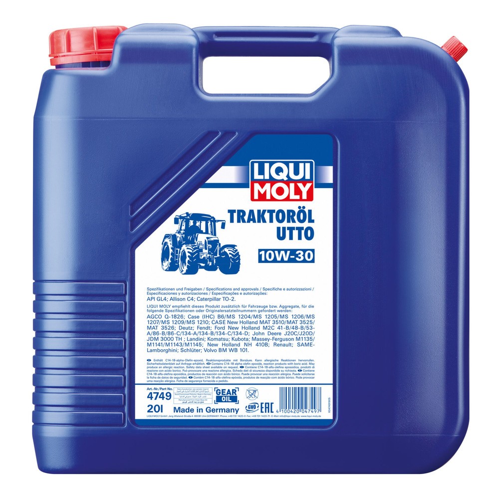 LIQUI MOLY Traktoröl UTTO 10W-30 20 l