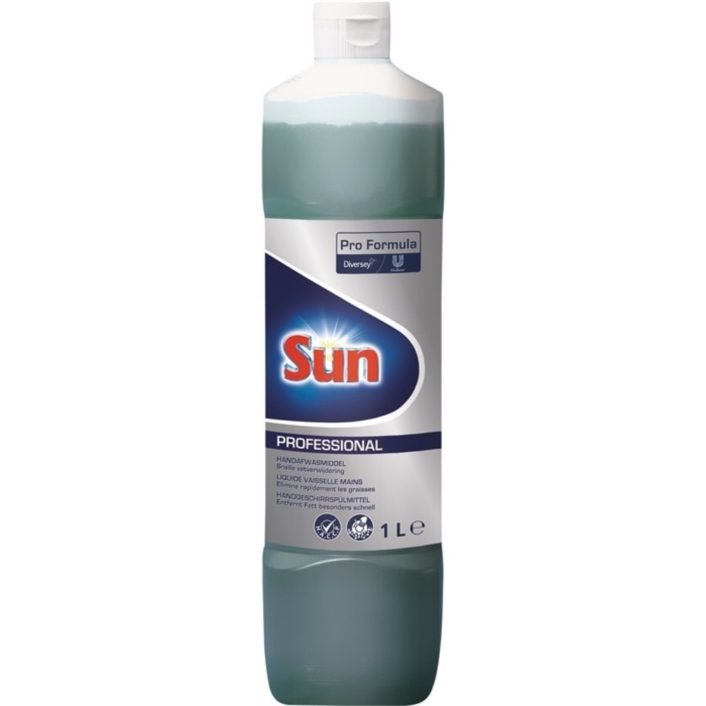 Liquide vaisselle mains SUN Professional, bouteille de 1 l