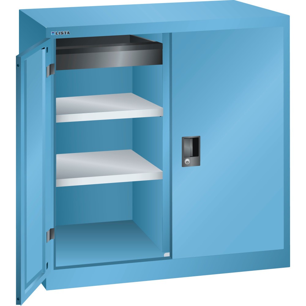 LISTA Beistellschrank, (BxTxH) 1000x580x1000mm, 2 Verstellböden