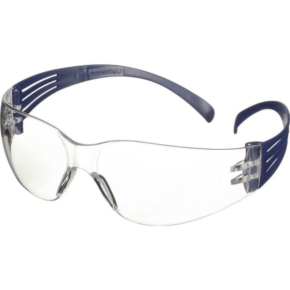 3M™ Lunettes de protection SecureFit-SF100, incolores, anti-rayures, EN166, polycarbonate