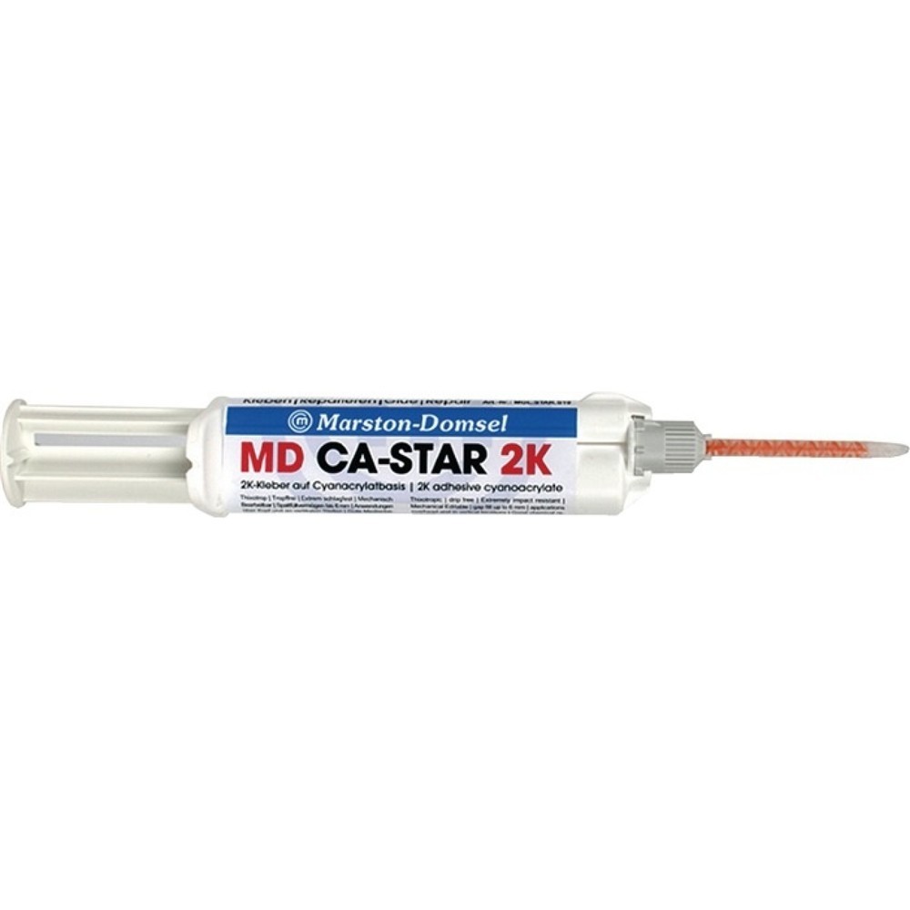 MARSTON 2K-Cyanacrylatklebstoff MD CA-Star 10g transp.Doppelspritze