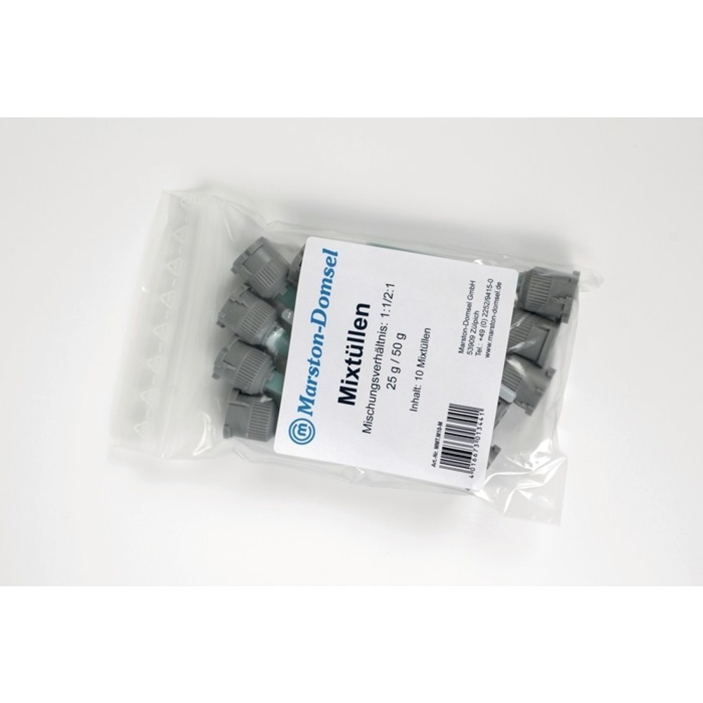 MARSTON Statikmischer, f. Doppelspritzen 25g, 50g, Kunststoff, 10 St./Btl.