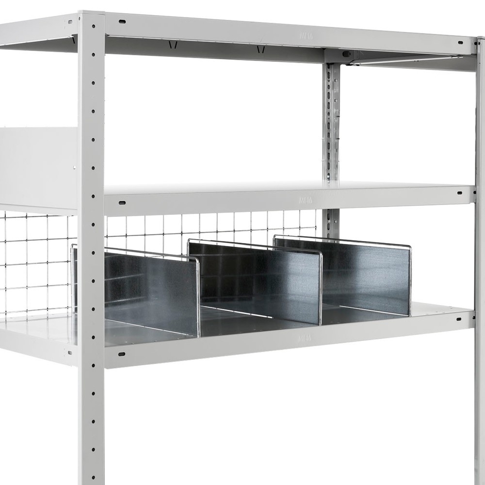 META Fachteiler mit Sicherheitsbügel, HxT 150 x 400 mm