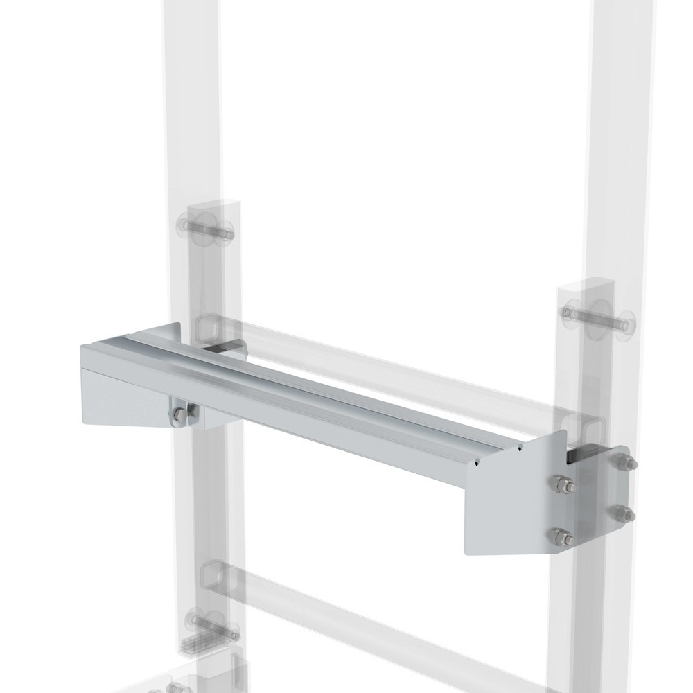 Munk Ausstiegstritt Alu-blank Spaltmaß 150mm