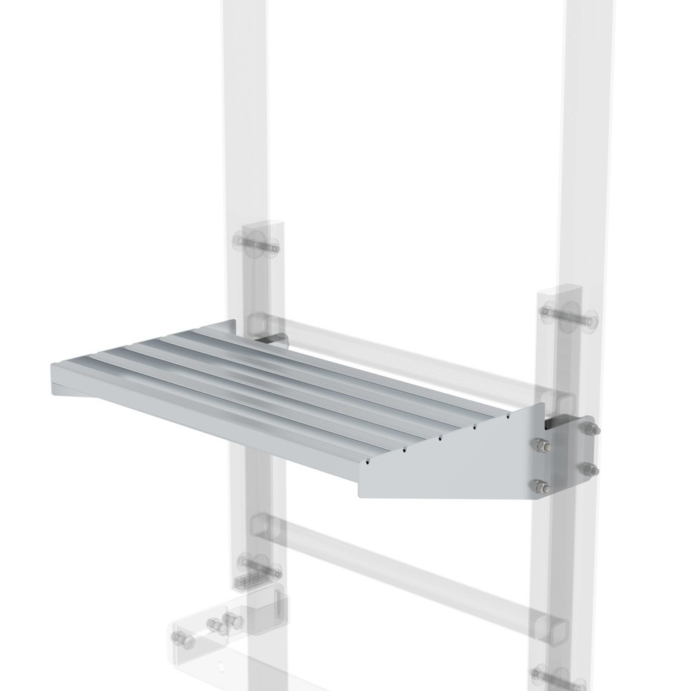 Munk Ausstiegstritt Alu-blank Spaltmass 300mm