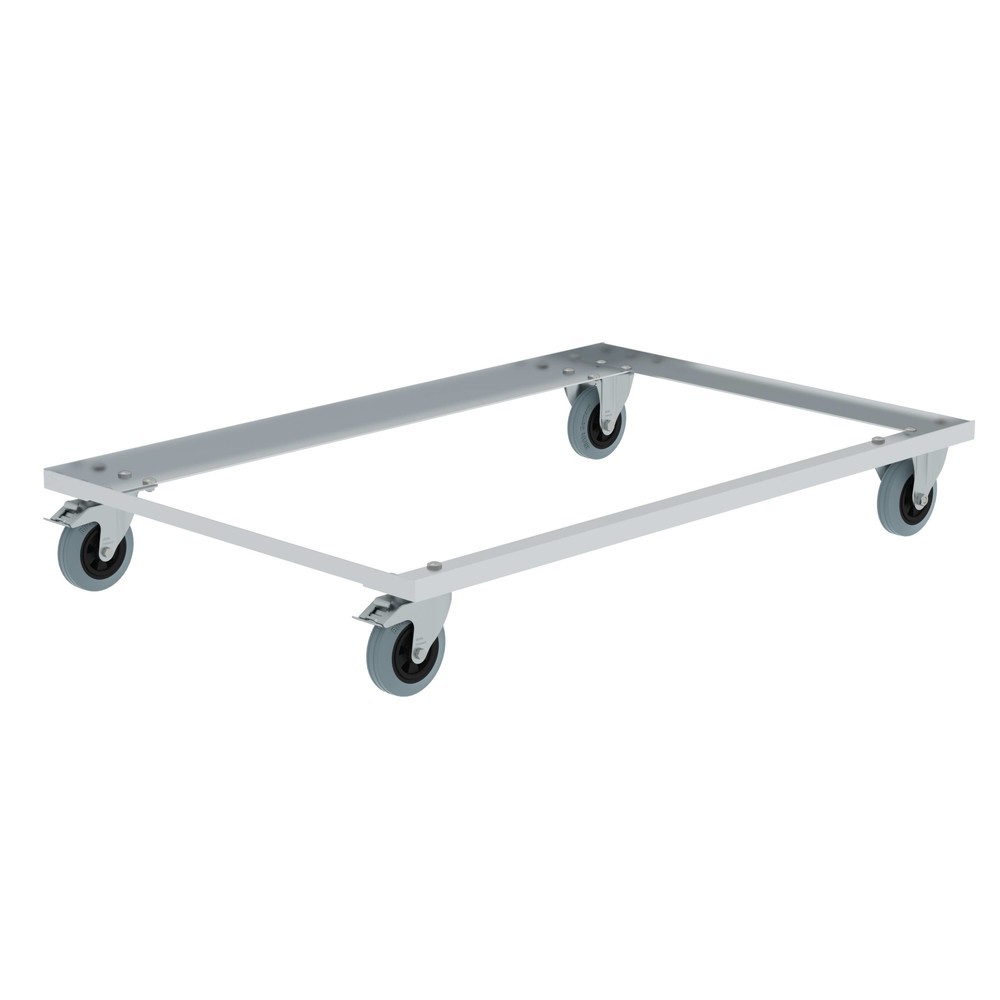 Dimensions du cadre roulant Munk : 1200x800 mm pour caisse de transport 11182