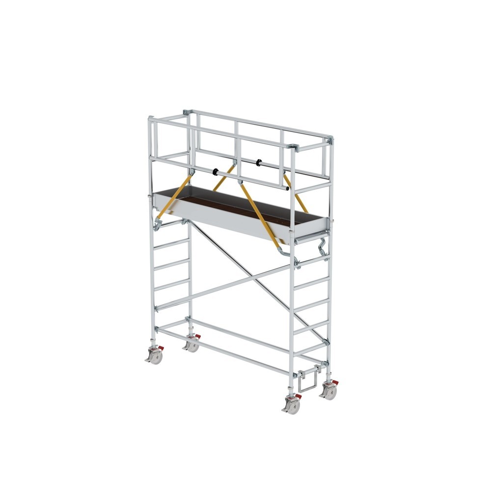 Munk Échafaudage roulant SG 0,75 x 2,45 m Hauteur de plate-forme 2,51 m