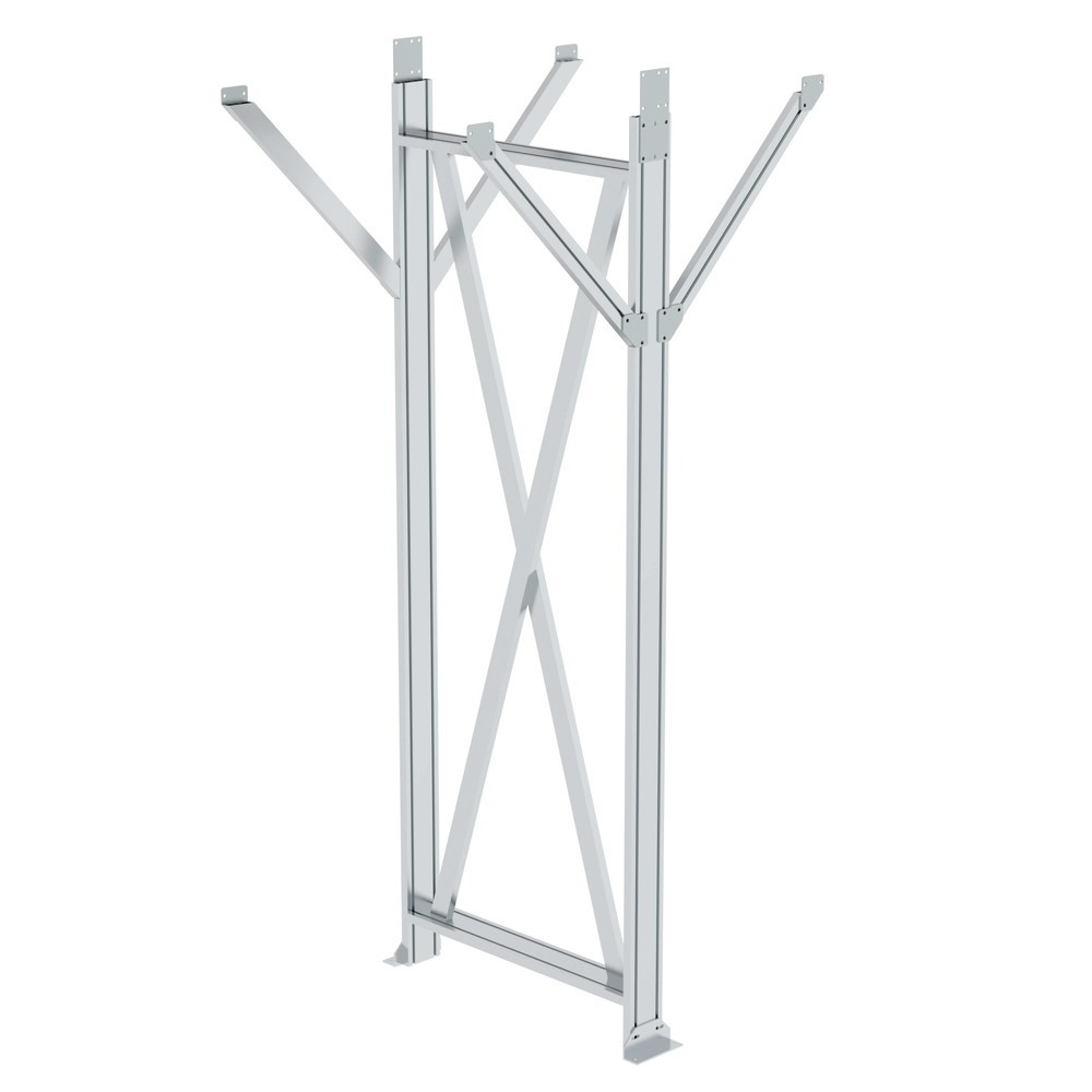 Munk Pièce de soutien pour système modulaire de passerelle, hauteur de plate-forme 1250-2499 mm