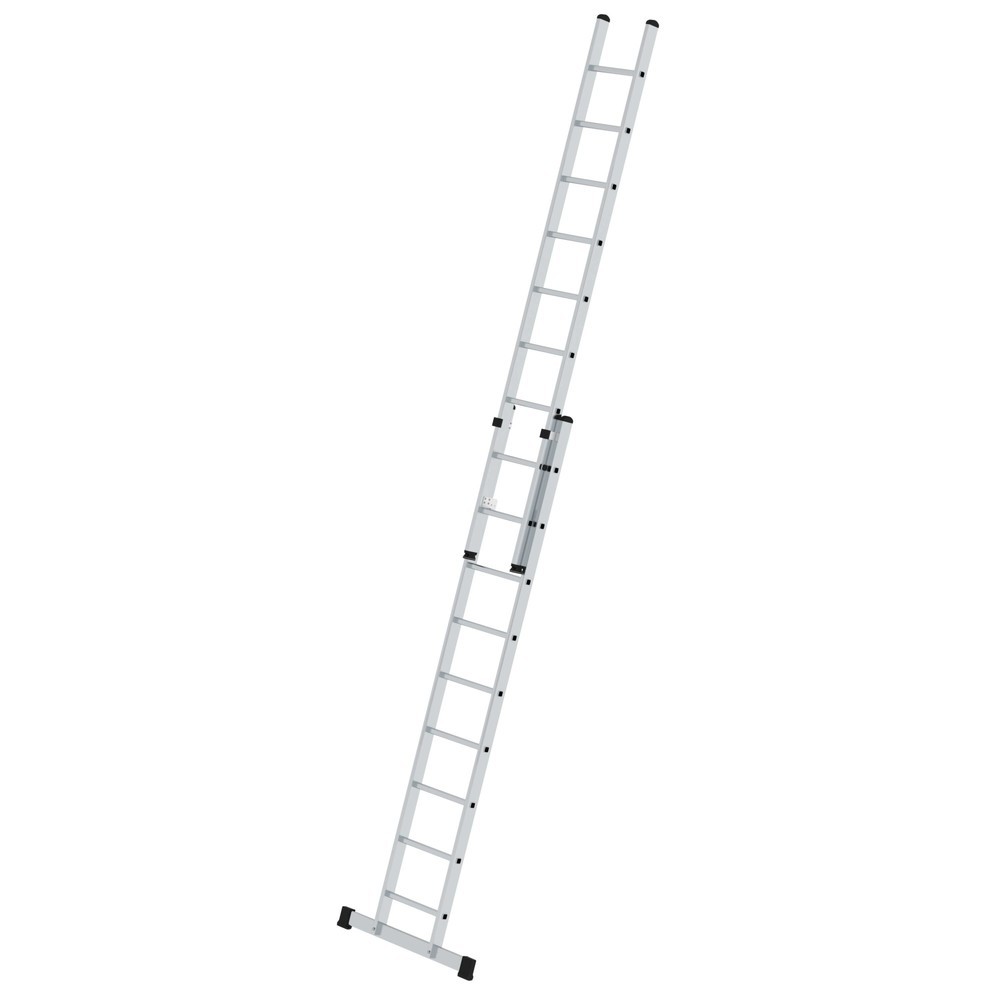 Munk Sprossen-Schiebeleiter mit Standard-Traverse 2x9 Sprossen