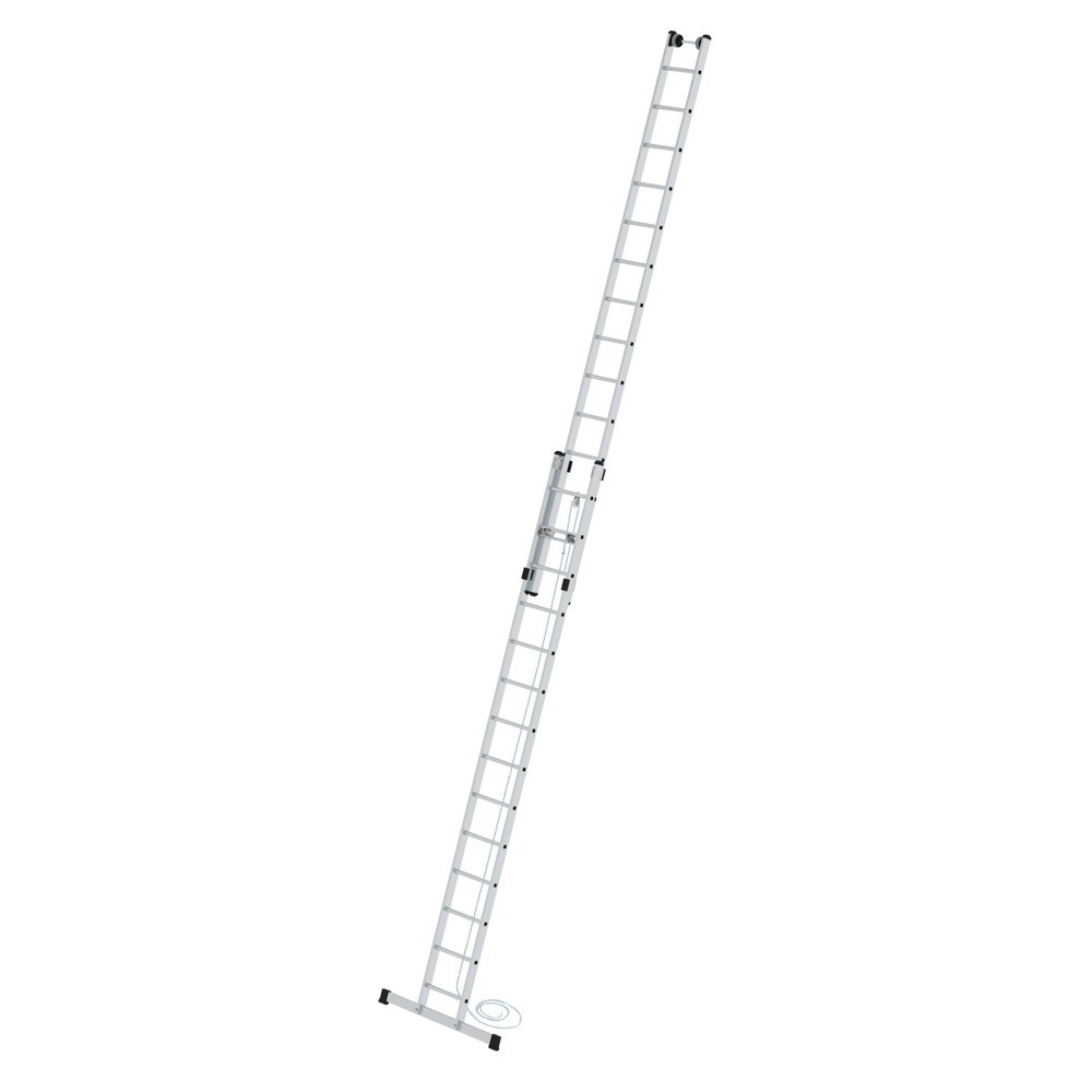 Munk Sprossen-Seilzugleiter 2-teilig mit Standard-Traverse 2x14 Sprossen