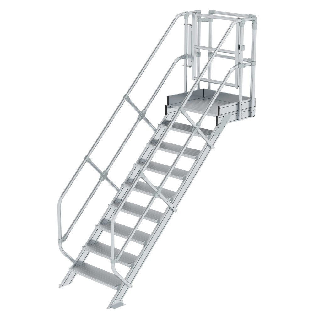 Munk Treppen-Modul Aluminium geriffelt 7 Stufen