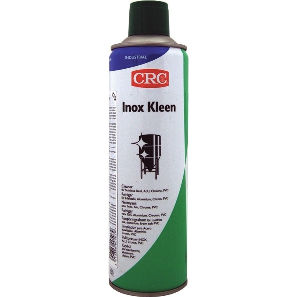 Nettoyant pour acier spécial INOX KLEEN 500 ml bombe aérosol CRC