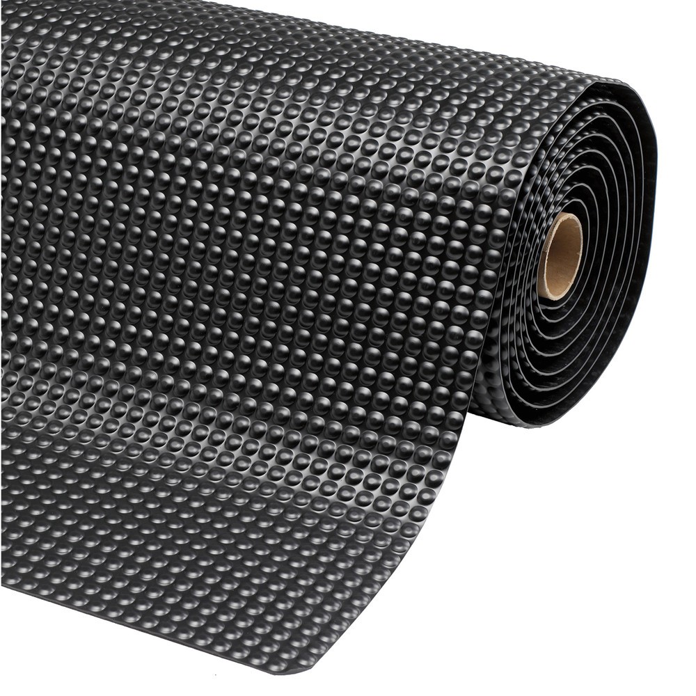 NoTrax Anti-Ermüdungsmatte aus PVC, Mikrozellen-Vinyl-Rückseite, BxL 600 x 910 mm, schwarz