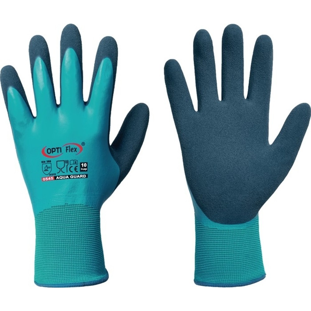 OPTIFLEX Handschuhe Aqua Guard Gr.10 blau EN 388