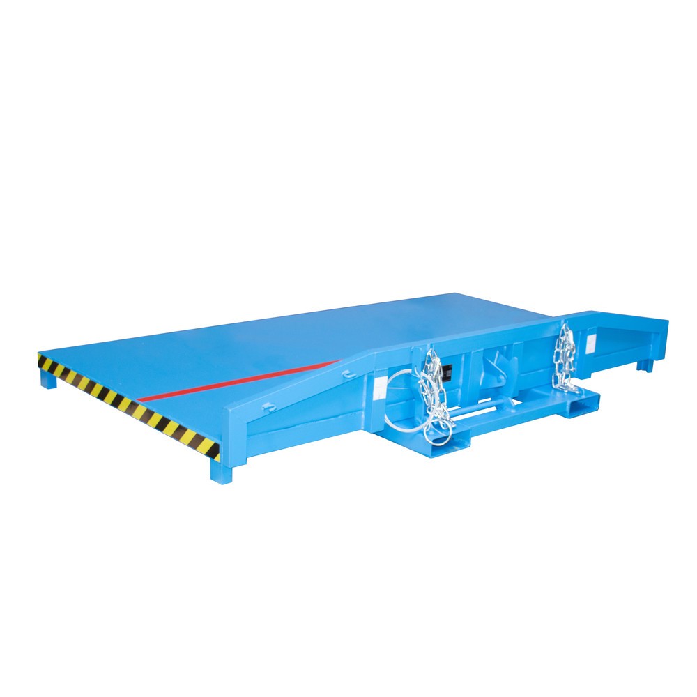 Palette de support pour grilles, L x l x H 1 540 x 2 500 x 377 mm, RAL 5012 bleu clair