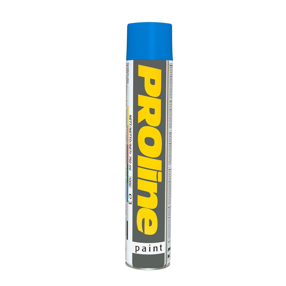 Peinture de marquage PROline-paint 0,75 l, 1 pces/UV, bleu