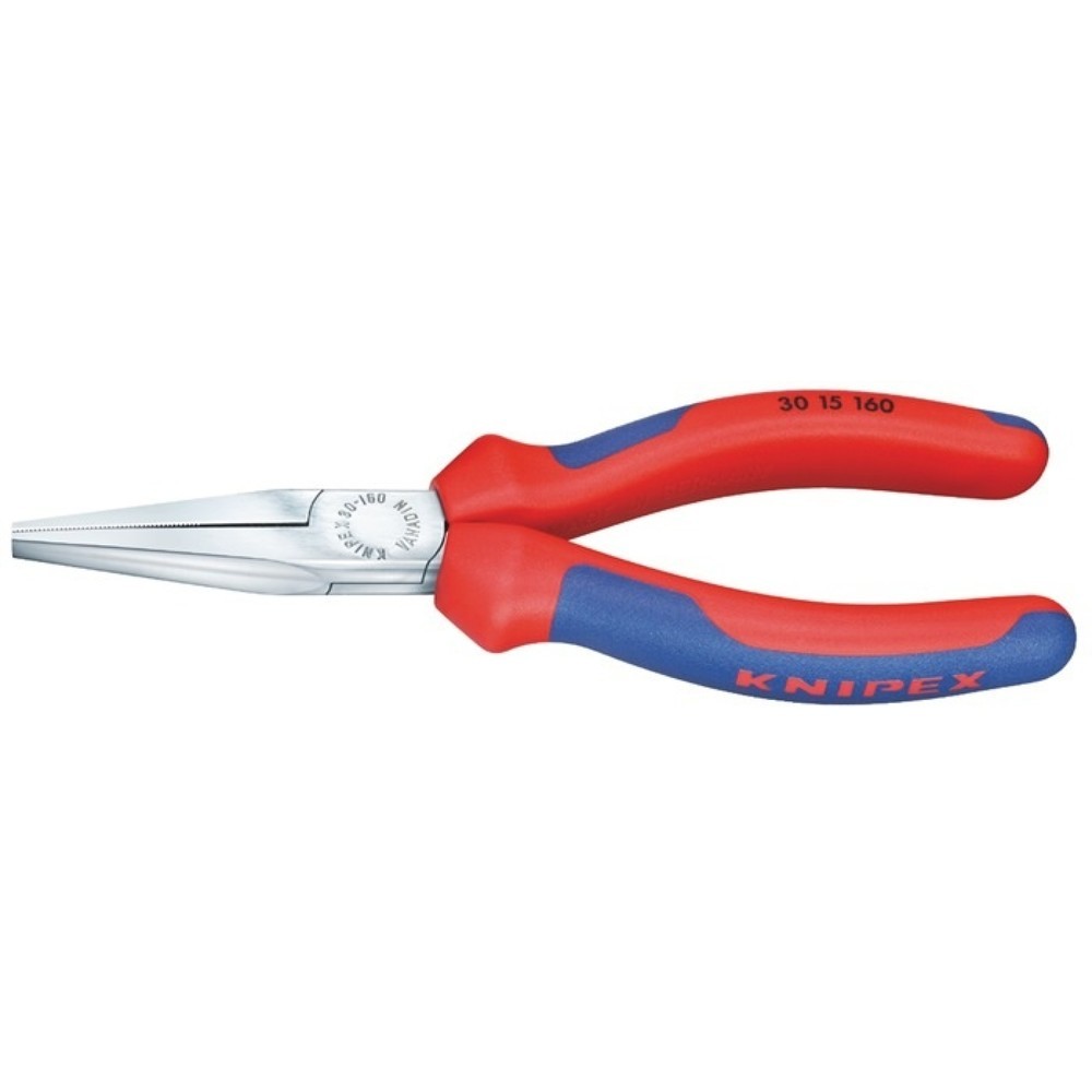 Pince à becs longs longueur totale 140 mm forme 1 gaines multicomposant KNIPEX