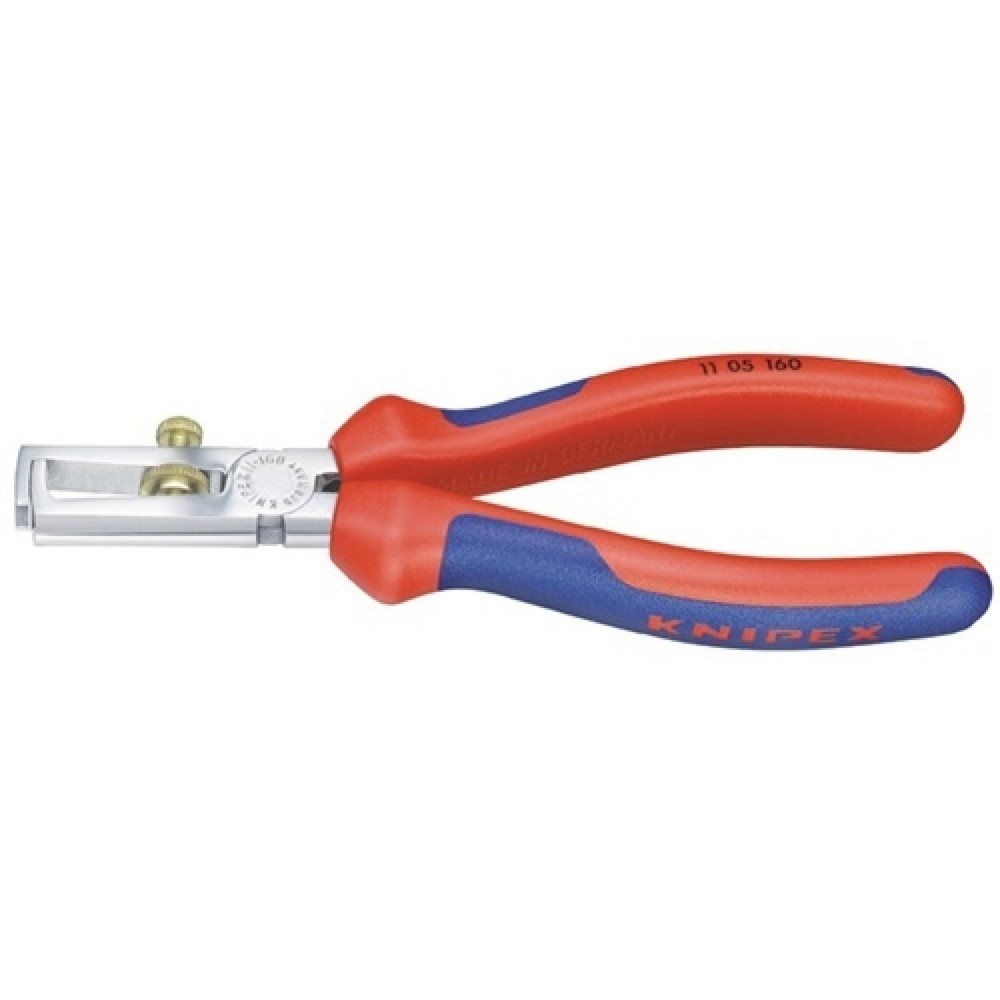 Pince à dénuder longueur 160 mm chromé gaines muticomposant KNIPEX